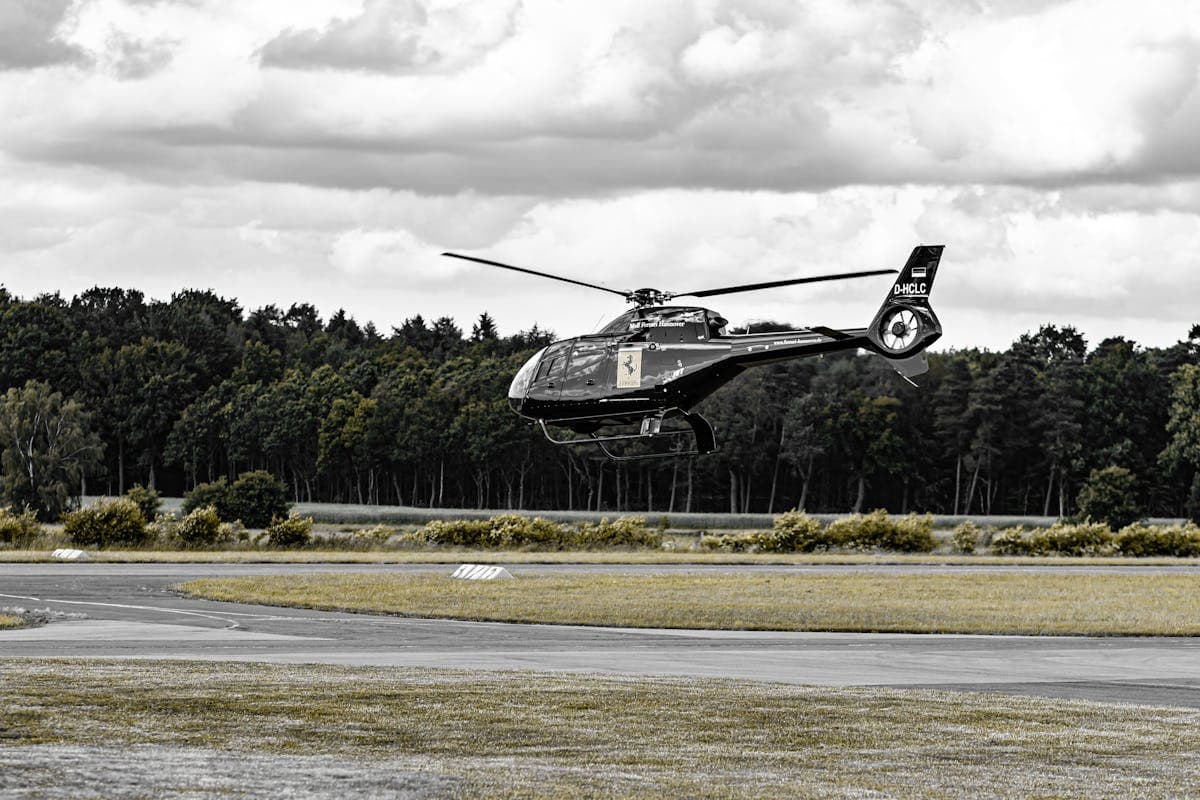 Helicopter transfer Oslo Heliport